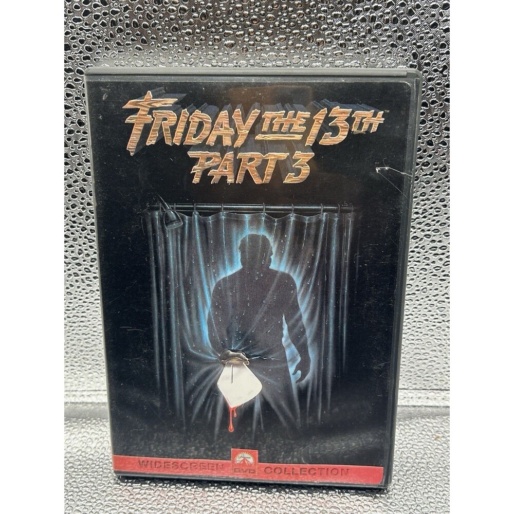Friday the 13th - Part 3 DVD Video Jason Halloween Thrilled Horror Movie